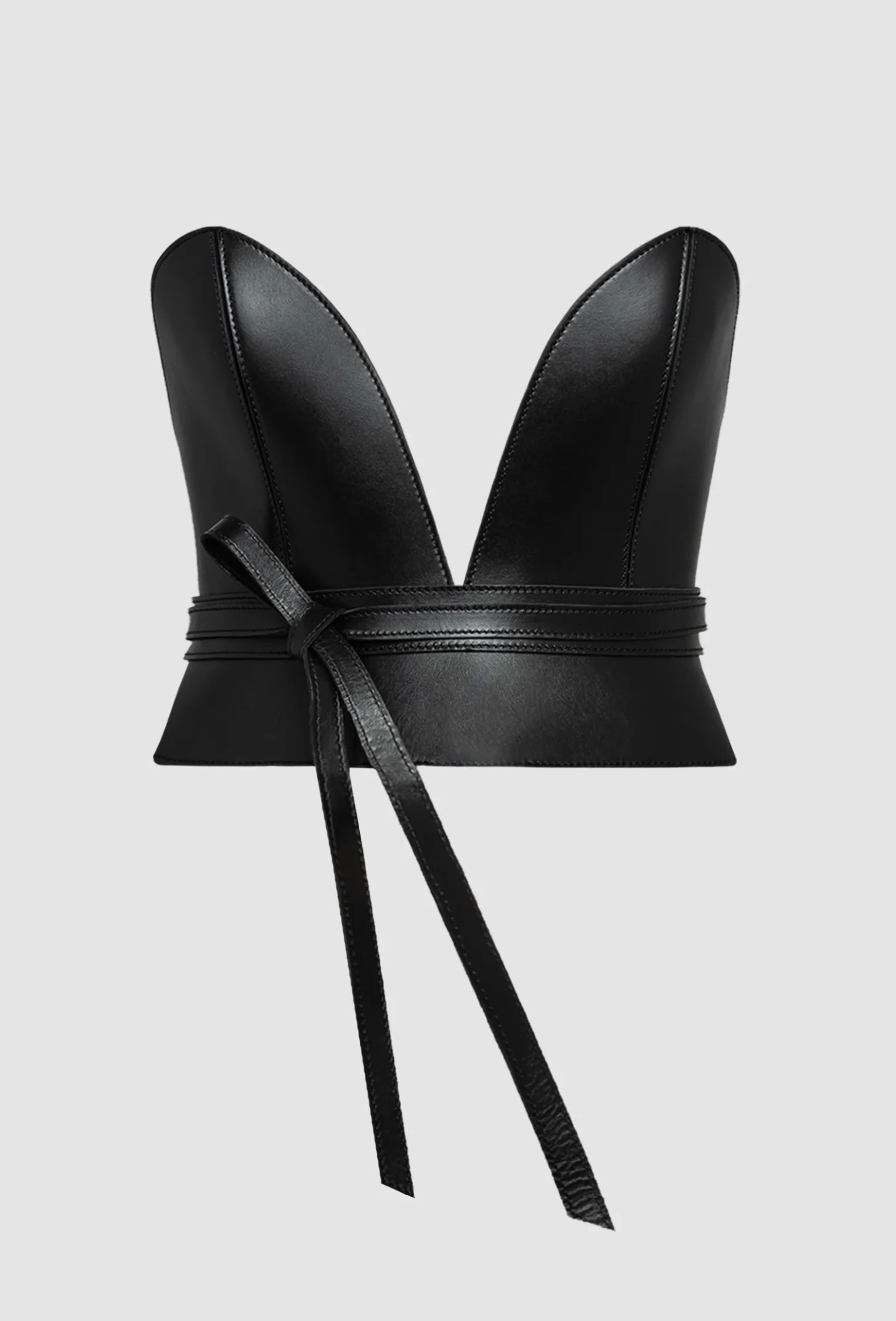WRAP CORSET BELT - PITCH BLACK | PRITCH London