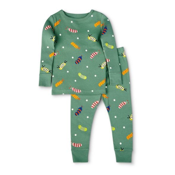 Toddler Caterpillar Print Top & Bottom Set - Christian Robinson x Target  Green | Target