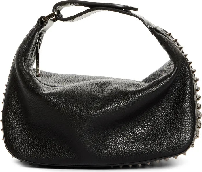 Funky Empire Spike Dopp Leather Top Handle Pouch | Nordstrom