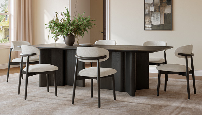 BEST SELLERUrsula Cotton Linen Dining Chairs Set | Hernest