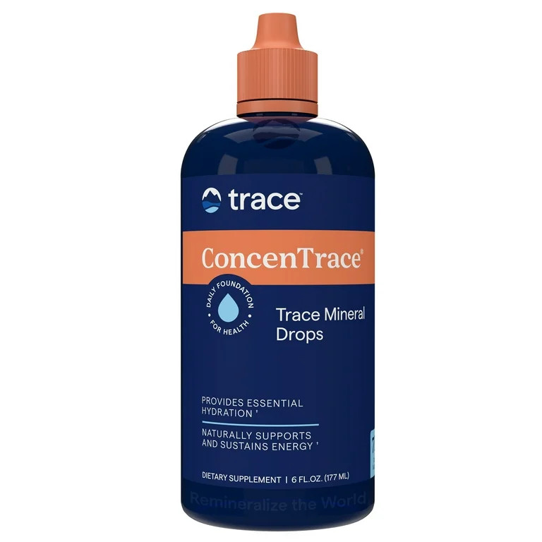 Trace Minerals ConcenTrace Drops, Full Spectrum Minerals, Energy, Electrolytes, & Hydration, 6 oz... | Walmart (US)