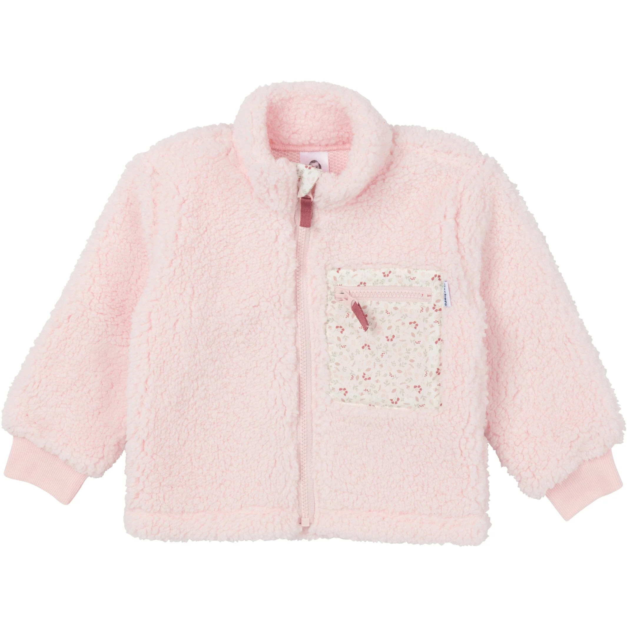 Toddler Girls Pink Sherpa Jacket | Gerber Childrenswear