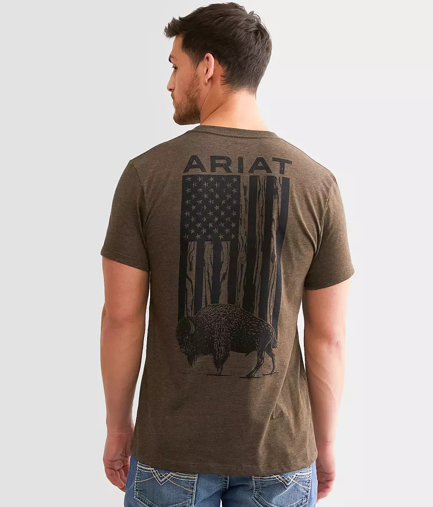 Bison Flag T-Shirt | Buckle