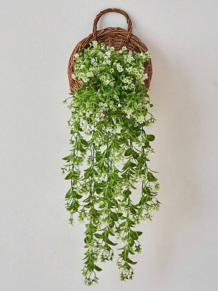 1pc Artificial Hanging Plants Lily Of The Valley Vine Fake Leaves Decoration For Indoors & Outdoo... | SHEIN