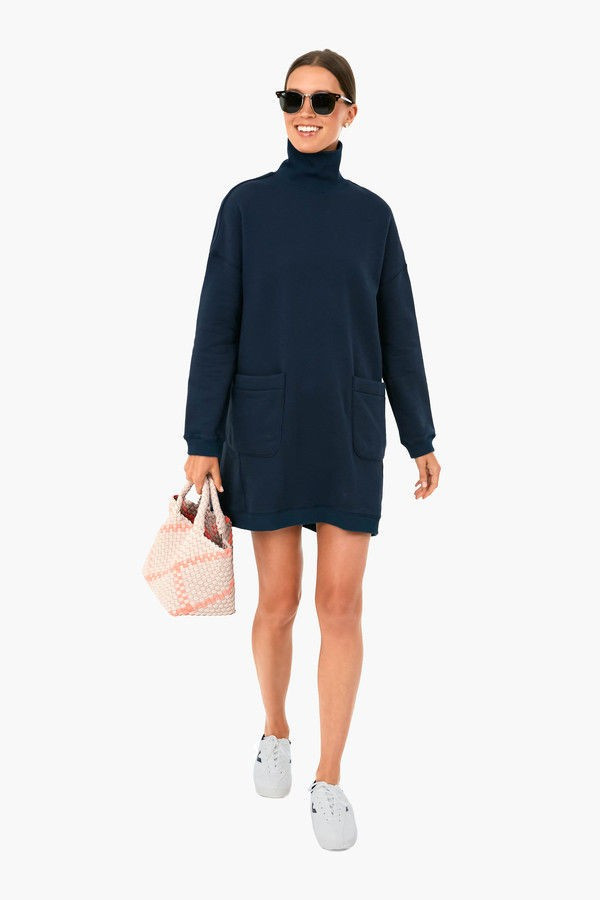 Navy Porter Dress | Tuckernuck (US)