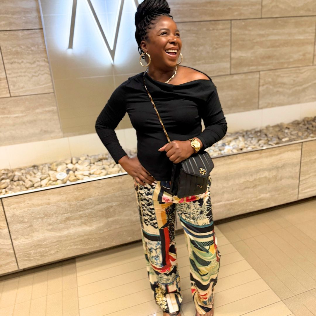 All black with a dash of print does it for me every time and this was perfect for the weather at Maginsita in Johannesburg, S. Africa. 

 #LTKSeasonal #LTKStyleTip #LTKTravel
