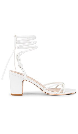 Nicolo Heel in White | Revolve Clothing (Global)