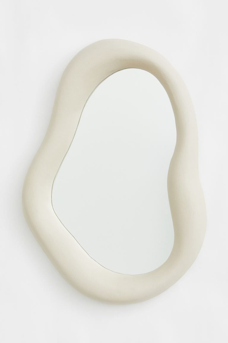 Asymmetric Mirror - Light beige - Home All | H&M US | H&M (US + CA)