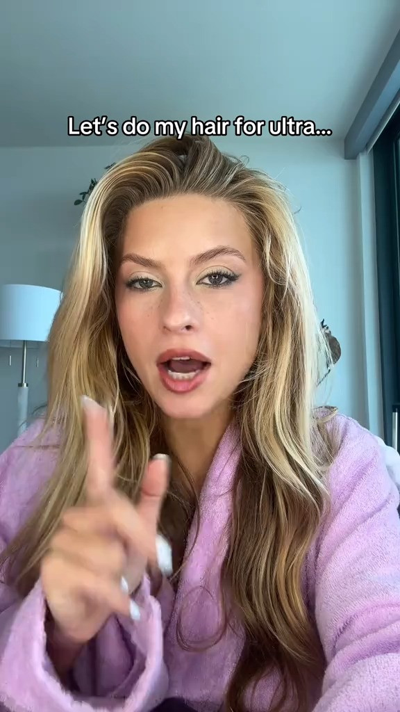 Hair for ultra day 1 I’m obsessed with this just wait for the outfit 

 #LTKBeauty #LTKWatchNow