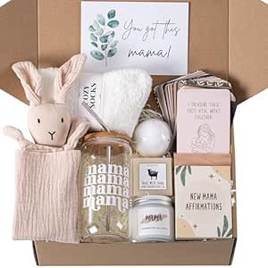 New Mom Care Package After Baby, 7pcs New Mom Gifts Set After Birth, Postpartum Gifts for Mom, Af... | Amazon (US)