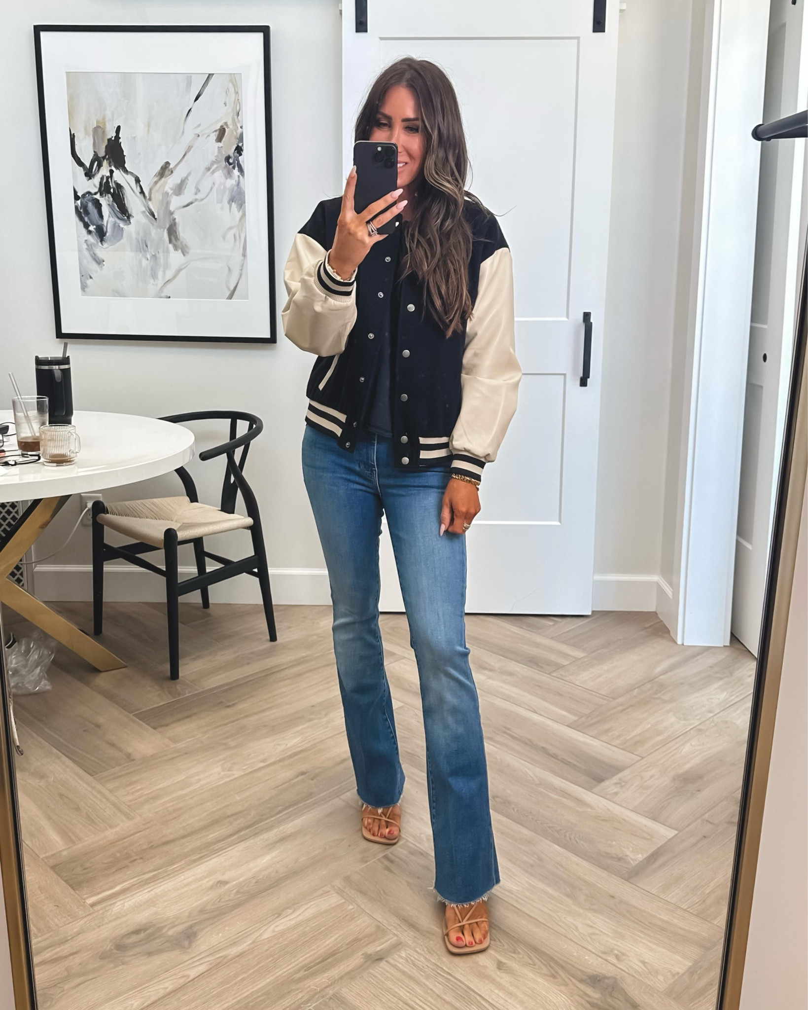 Jeans tts sz 26
Jacket sz small
Heels sz up 1/2 sz for comfort 


#LTKstyletip #LTKSeasonal #LTKsalealert #LTKxNSale #LTKFind