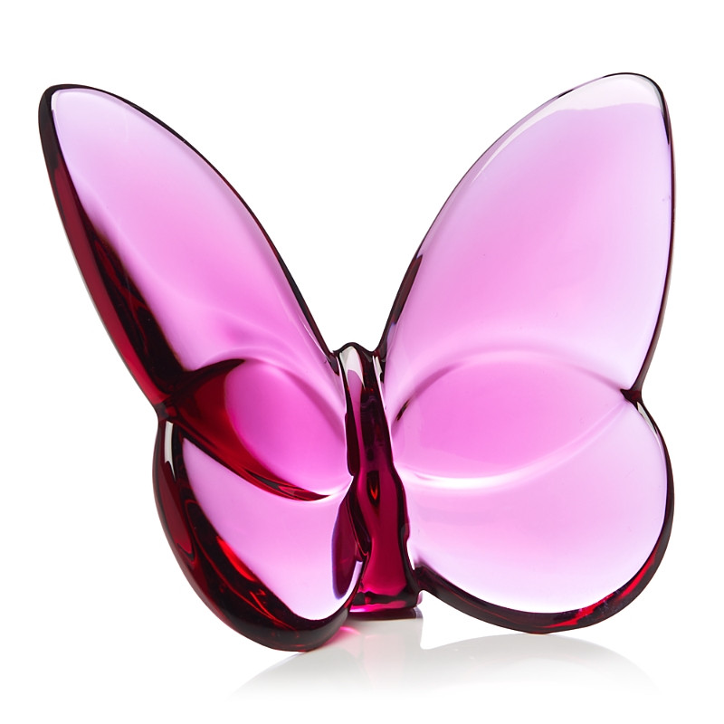 Baccarat 2.5 Lucky Crystal Butterfly in Peony | Bloomingdale's (US)