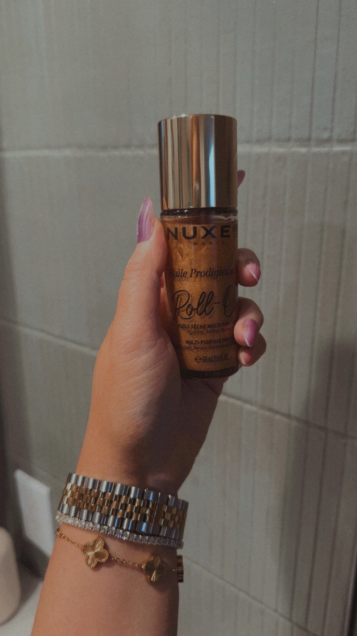 My easy summer glow ✨ This roll on glow is one of those products I reach for constantly when I want that soft, radiant finish without doing too much 🌿 It blends in so smoothly and gives the prettiest natural looking shimmer that catches the light just right. Perfect for legs, arms, collarbone, anywhere you want a little extra glow moment ✨ body glow ✨ | summer shimmer | roll on glow | sheer body highlight | sunkissed skin look | dewy skin finish | radiant body glow | summer beauty staple | lightweight body shimmer | no makeup glow | bronzed glow skin | effortless radiance | skincare glow hybrid | vacation glow essential | golden hour skin ✨ | natural shimmer finish | glowing skin aesthetic | body highlighter oil | everyday glow routine | soft glam beauty look

#LTKBaby #LTKTravel #LTKselfcare