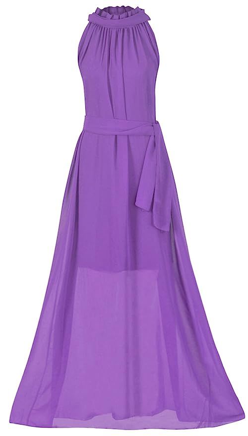 Howriis Women's Chiffon Wedding Party Bridesmaid Formal Dress | Amazon (US)