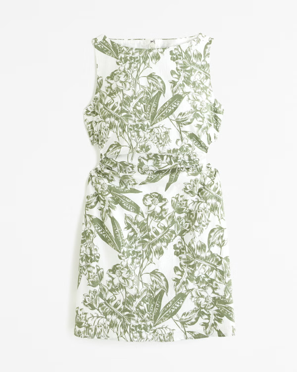 Stretch Cutout Mini Dress | Abercrombie & Fitch (US)