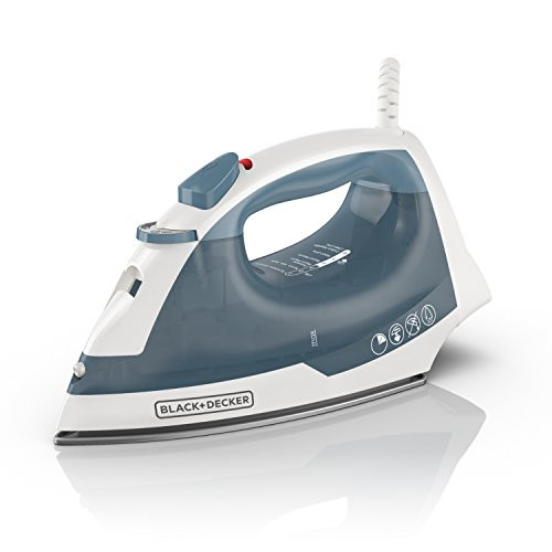 BLACK+DECKER Easy Steam Compact Iron, IR40V, Nonstick Plate, SmartSteam, Anti-Drip, Auto Shutoff | Amazon (US)
