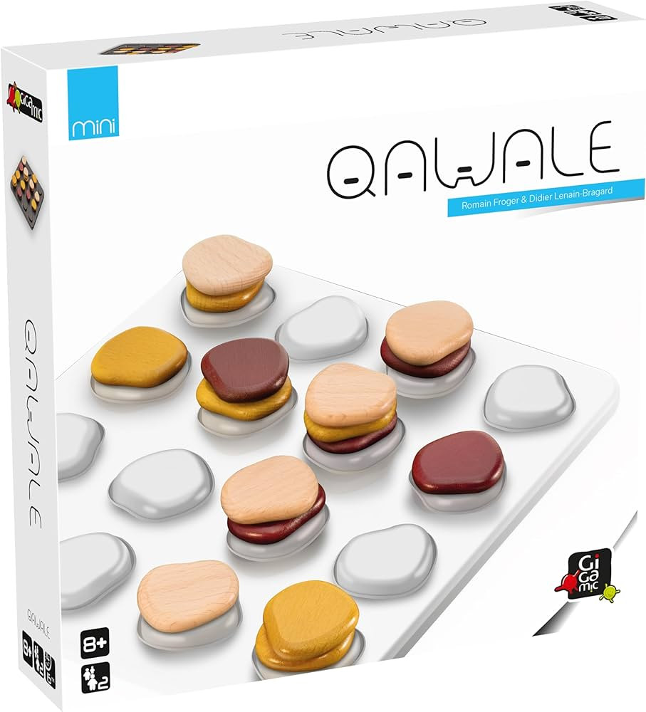 Qawale Mini| Travel Friendly Strategy Game | Fun for Family Game Night | Ages 8+ | 2 Players | 15... | Amazon (US)