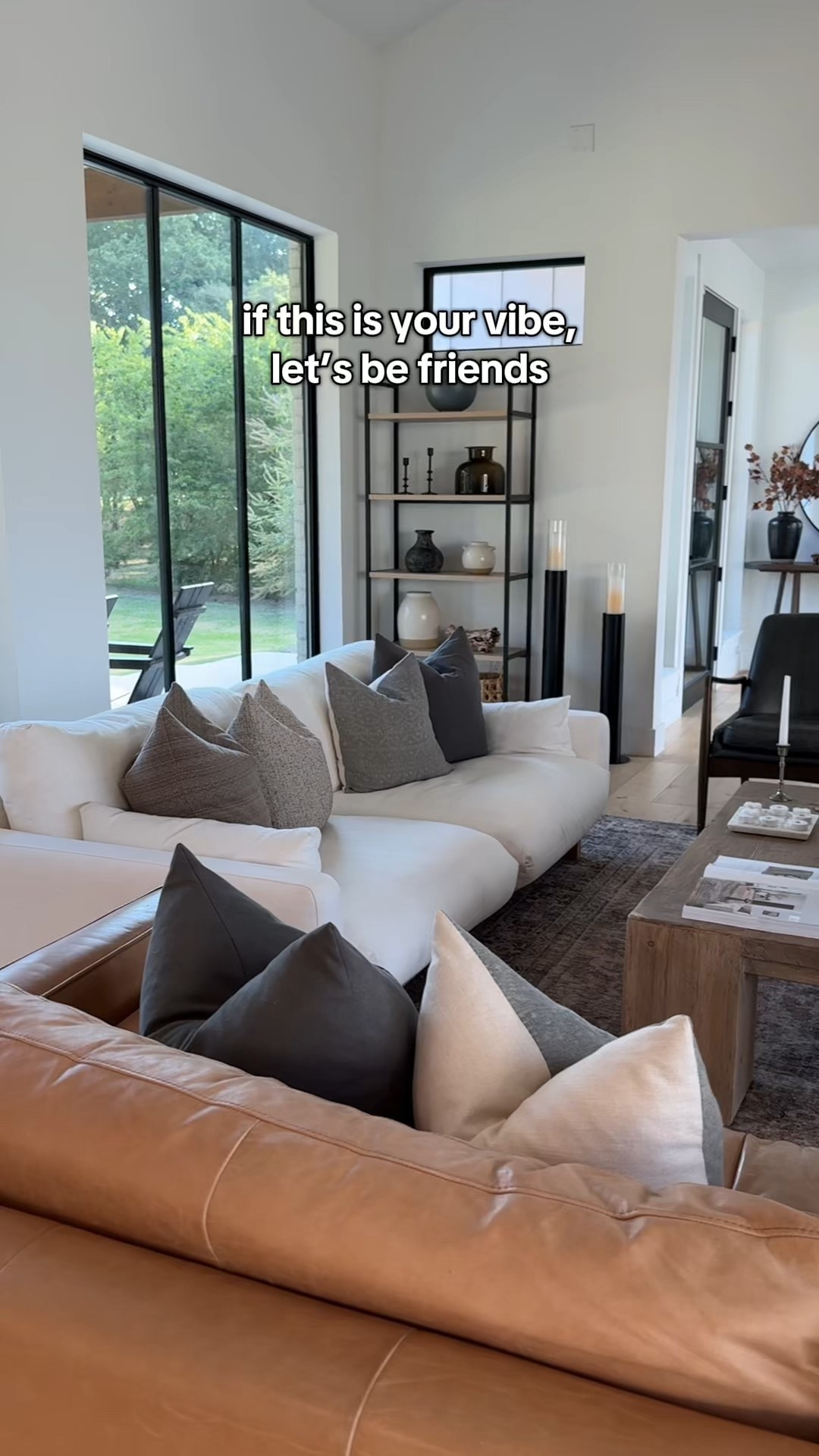 The living room is dressed for fall and it might be my favorite version yet 🍁 Layered textures, warm rust tones, and pieces we’ll love well past the season. Our Wayfair Sunset/Ink rug grounds the space, while the oversized coffee table from Eternity Modern is perfect for fall gatherings. The white sofa from Castlery and leather couch from Article balance cozy + modern, and I added rust stems from Darby Creek and throw pillows from Hackner Home for that autumn warmth.


#LTKautumn #LTKSaleAlert #LTKHome
