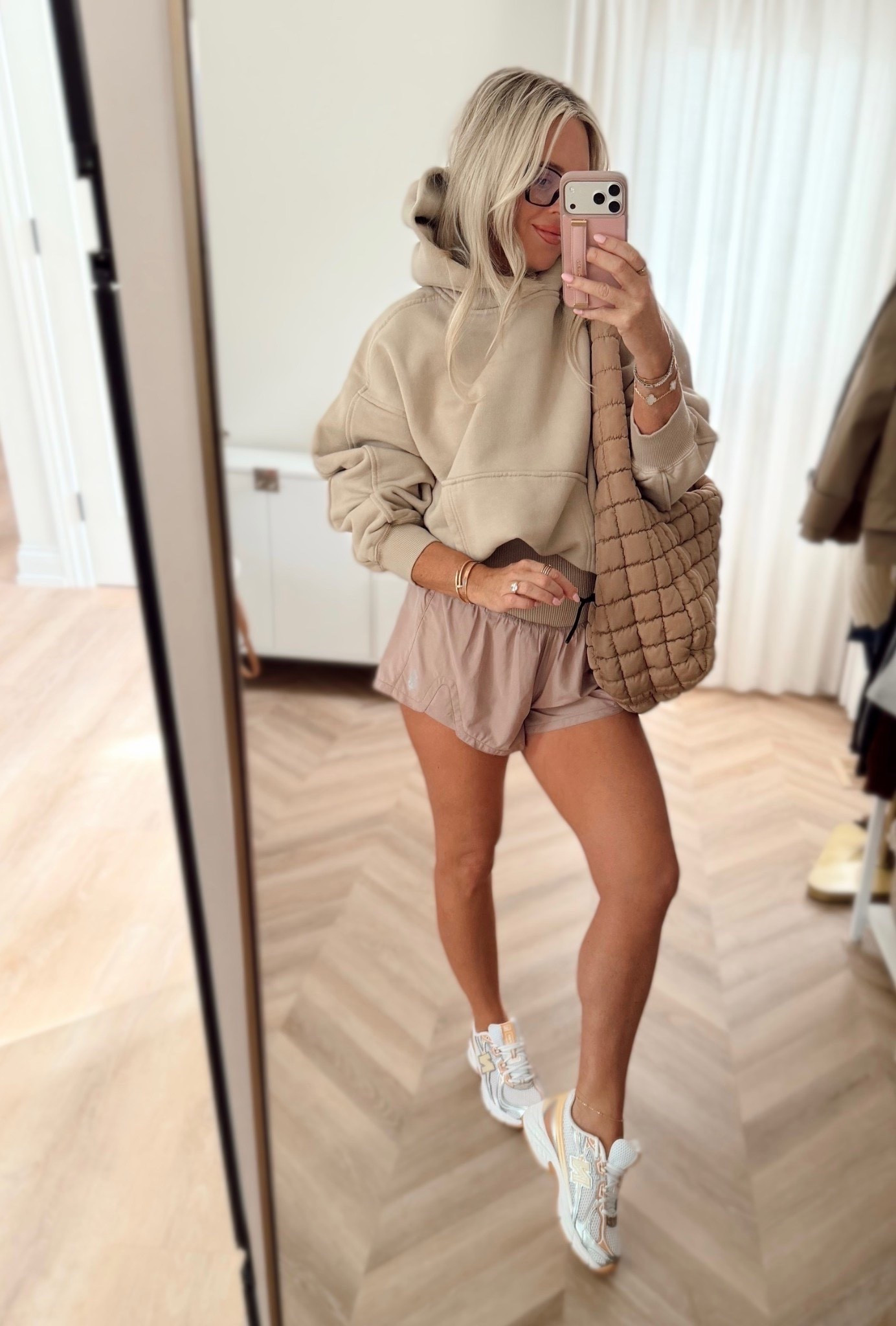 This pullover hoodie is one of those pieces you’ll live in 🤍 mine is the taupe (sold out)but it comes in several colors. So cozy, versatile, and easy to throw on for everyday.

Wearing it with the same shorts I shared before — perfect for running errands, working out, or casual days! Lots of colors 🙌. I do small & Lana does XS. 

Active wear. Running errands. Work out. Shorts. Spring. Yellow. 

#LTKSeasonal #LTKActive #LTKootd