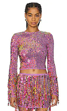 retrofete Miriam Top in Thistle Flower from Revolve.com | Revolve Clothing (Global)