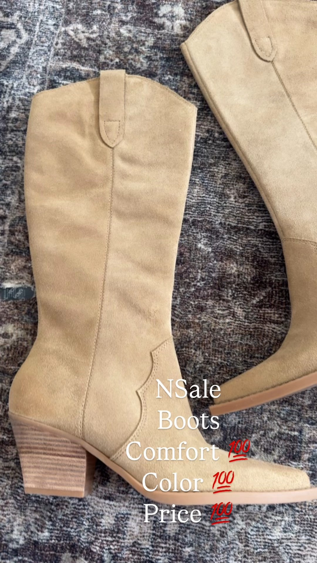 NSale boots 
Western boots on sale 
Nordstrom sale 
I sized up 1/2 

#LTKSaleAlert #LTKStyleTip #LTKShoeCrush