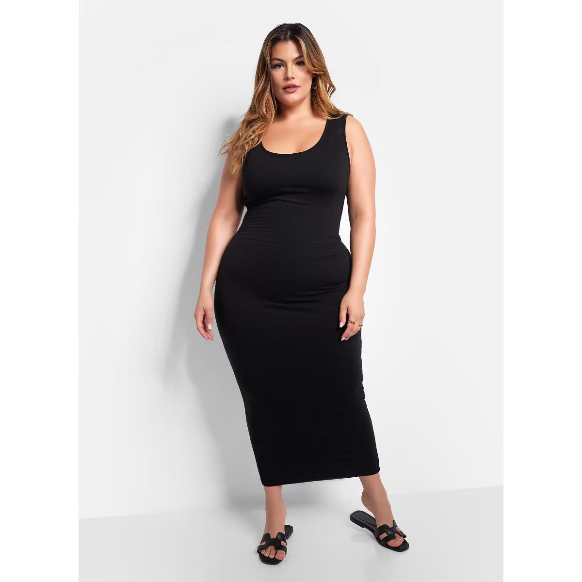 Rebdolls Women's Essential Tank Maxi Bodycon Dress | Target