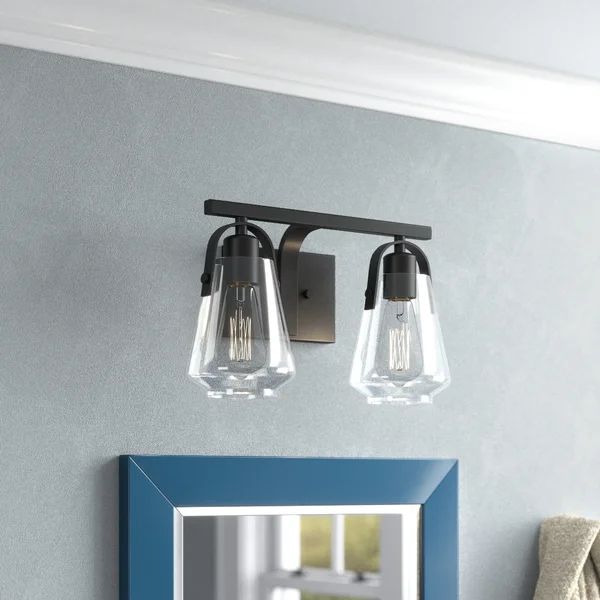 Powers 2-Light Dimmable Vanity Light | Wayfair Professional