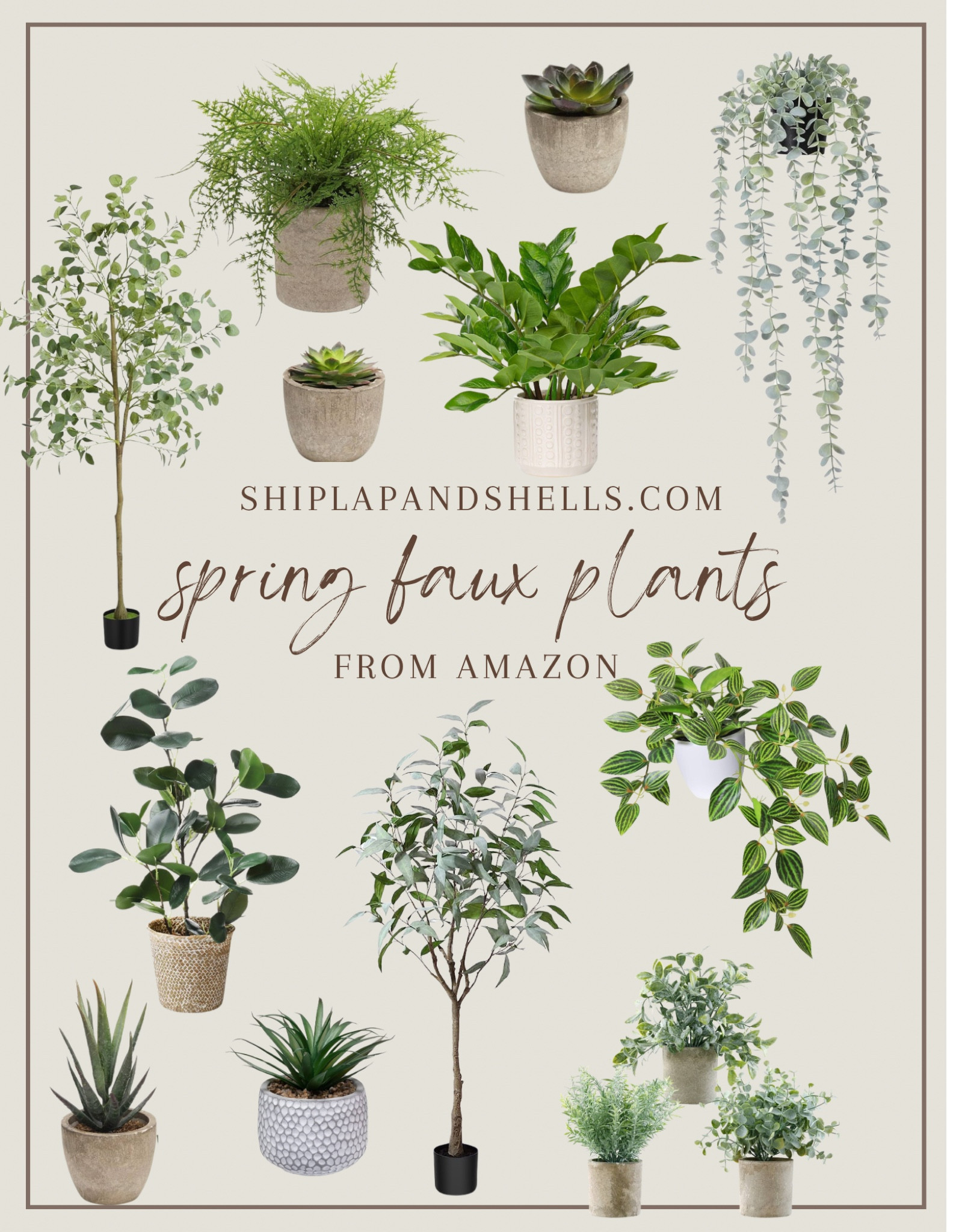 Faux plants from Amazon for spring!

#LTKSeasonal #LTKfindsunder100 #LTKhome