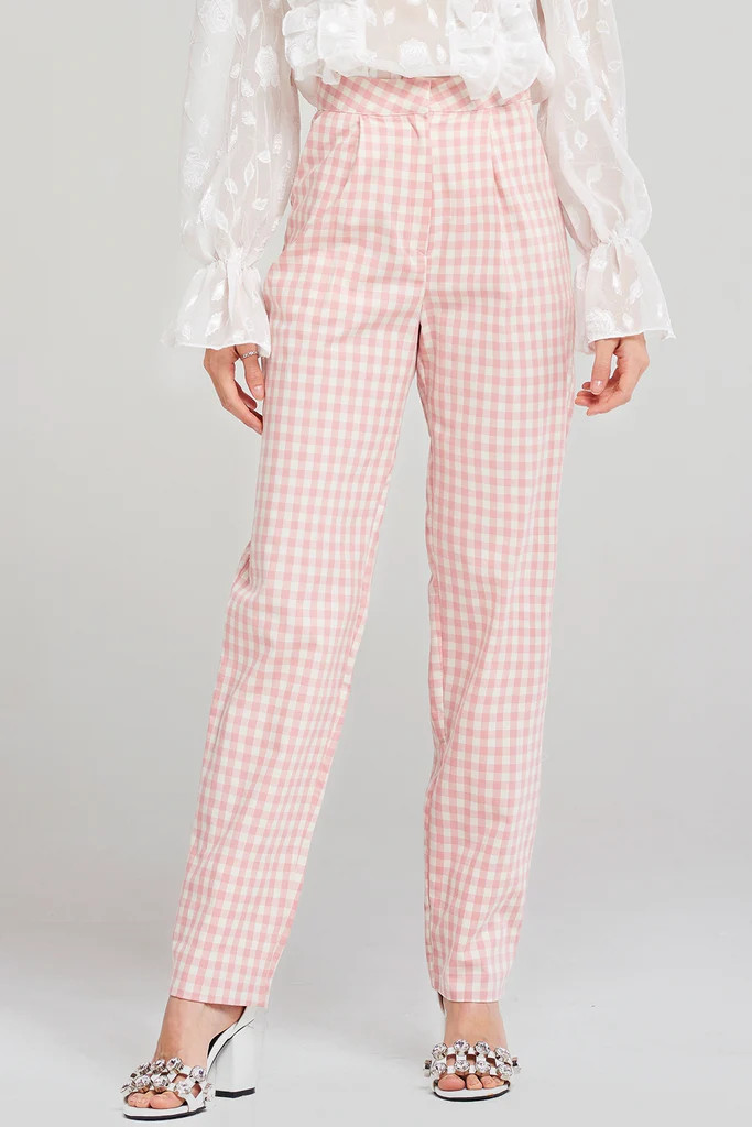 Rowan Check Cotton Pants | Storets (Global)