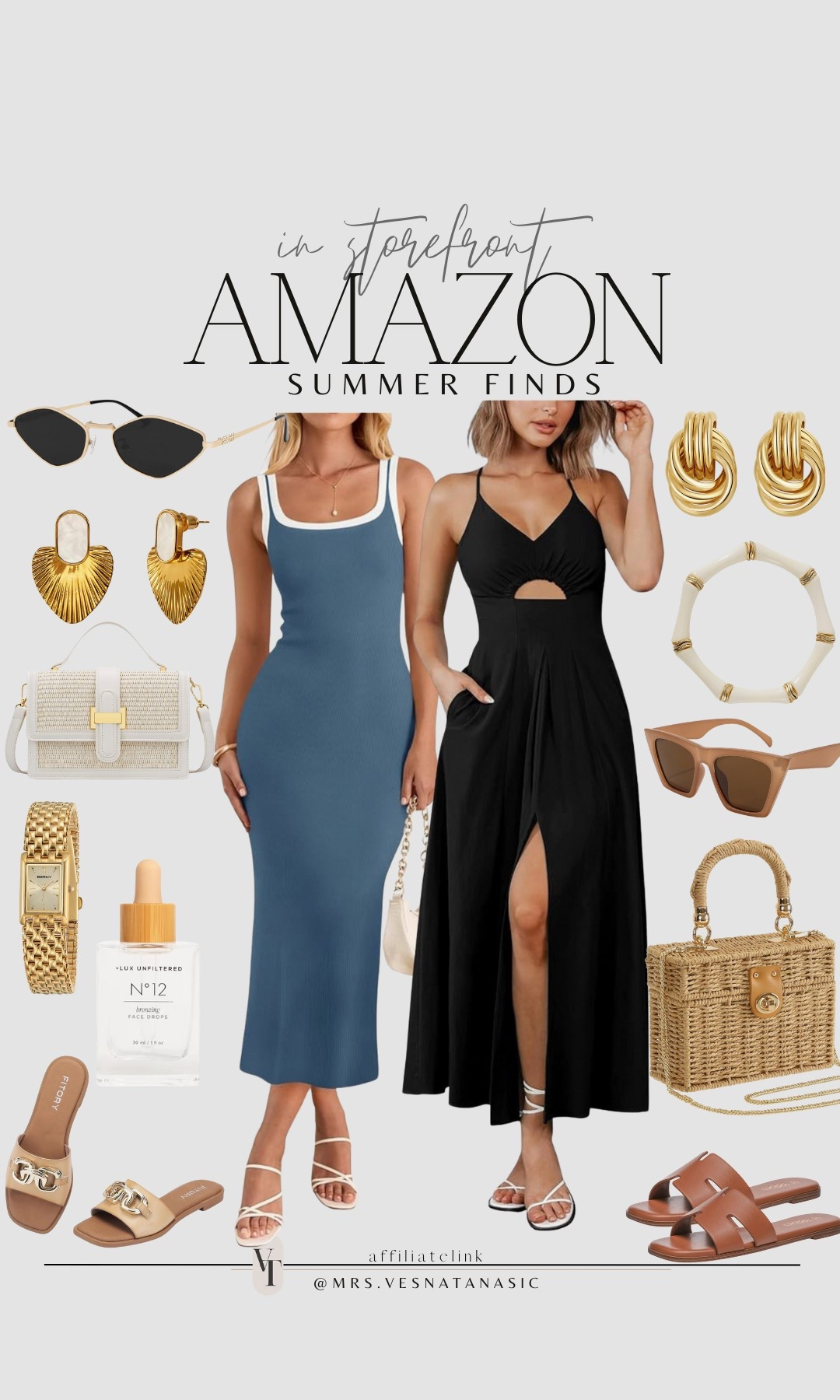 Amazon summer fashion finds and accessories for your next outfit! 

@amazonfashion #amazonfashion #amazon #dress #amazonfinds #summerstyle #earrings #dresses #vacationoutfit #summerdress #outfitidea #bag #necklace #sunglasses #watch #earrings 

#LTKSummerEdit #LTKFindsUnder100 #LTKMidsize