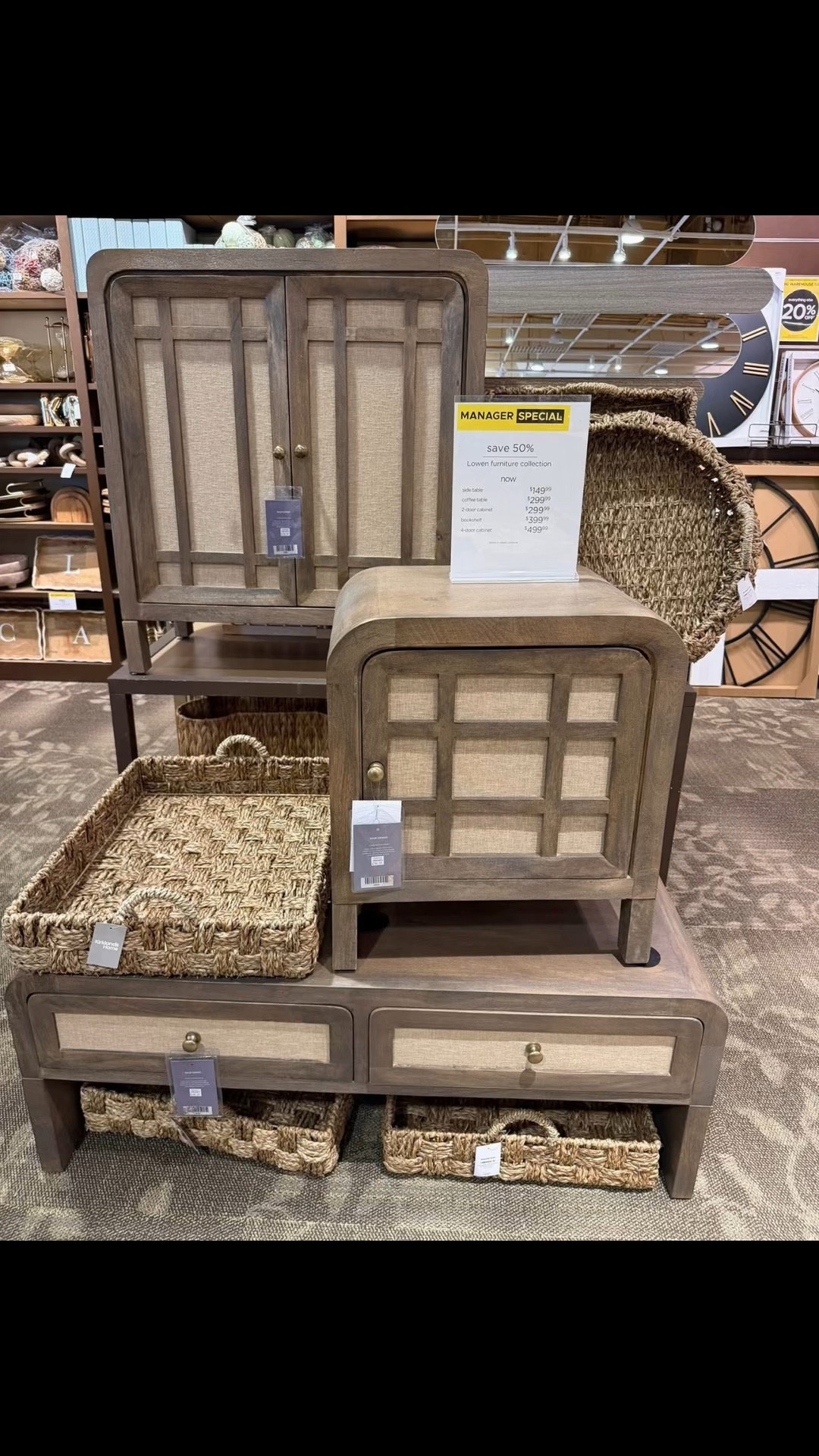 🚨 Kirkland’s In-Store Manager Special! 

If you love timeless, elevated home decor—run, don’t walk! 🏃‍♀️✨

The Lowen Collection is 50% OFF right now as an in-store Manager Special at Kirkland’s! 🤎
Perfect for adding that cozy, upscale look to your home for less.

⚡️ Limited time + while supplies last!

#KirklandsFinds #KirklandsHome #HomeDecorDeals #HomeDecorFinds #DecorOnABudget #NeutralHomeDecor #AffordableHomeDecor #HomeStyling 

#LTKHome #LTKSaleAlert