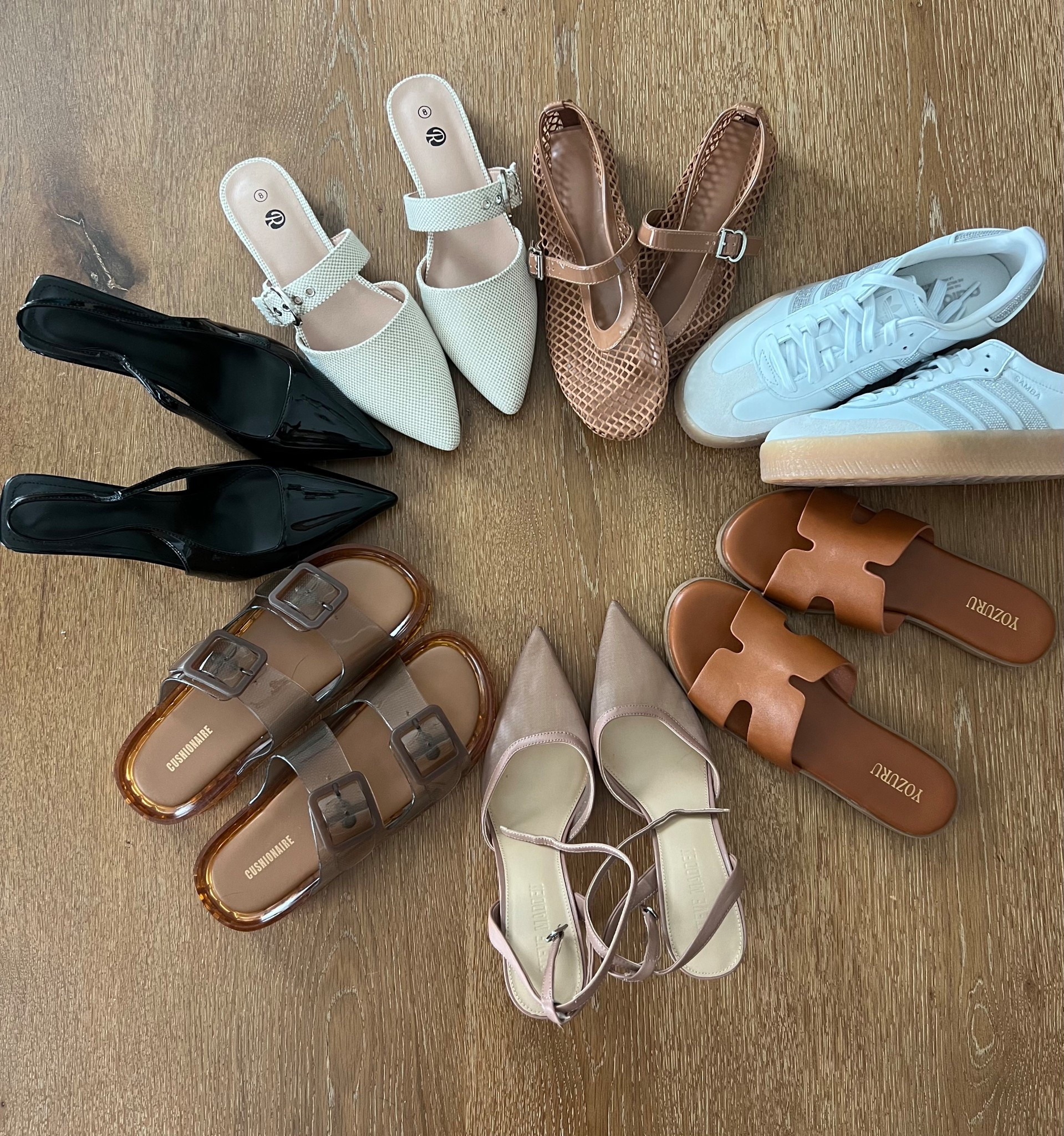 Introducing.. your spring shoe collection! ❤️
.
.
Beauty shoes spring summer outfit casual wedding flats slides pool beach looks for less ootd Easter st Patrick’s day date night 

#LTKSeasonal #LTKspringtrends #LTKspring