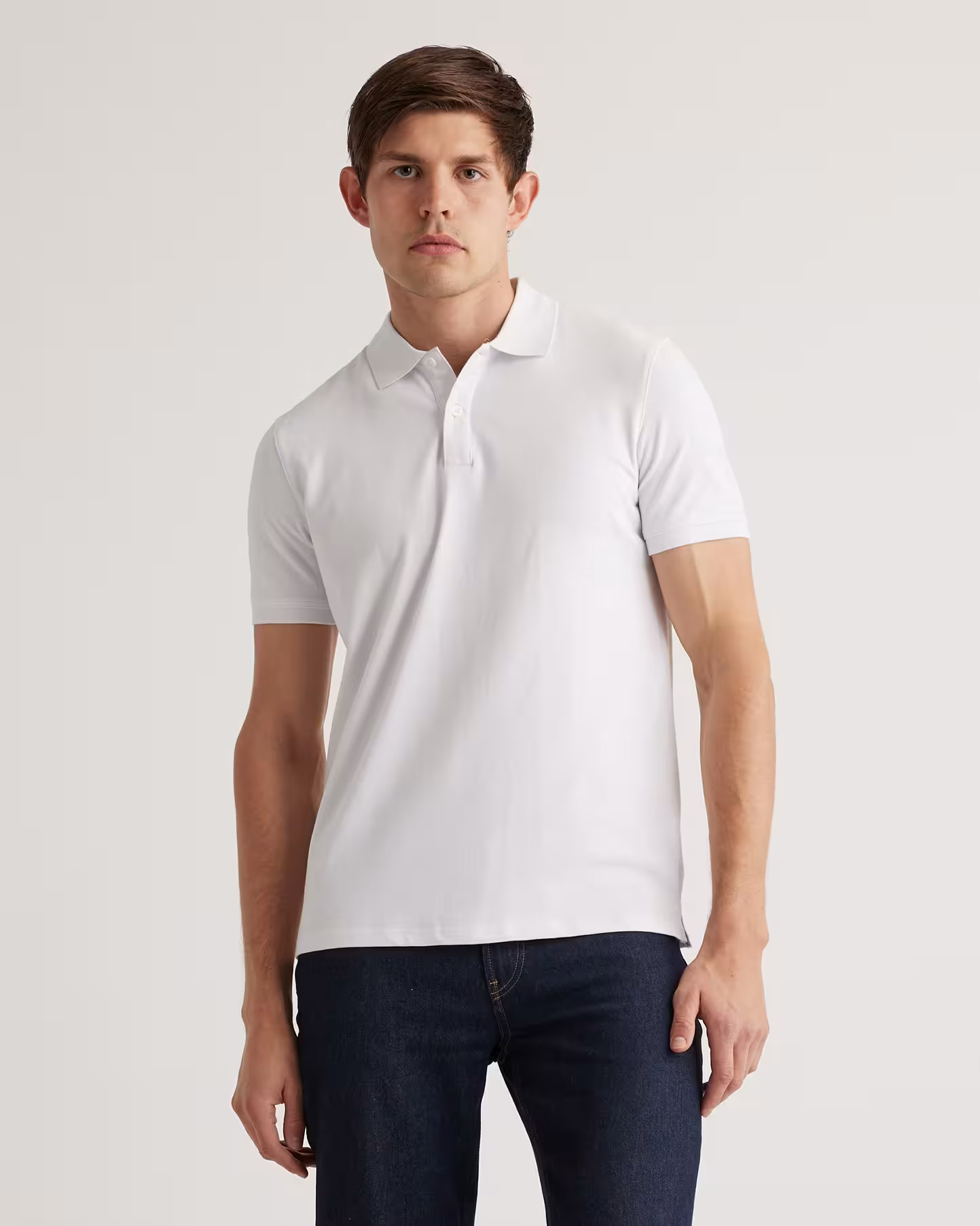 Organic Cotton Pique Polo | Quince
