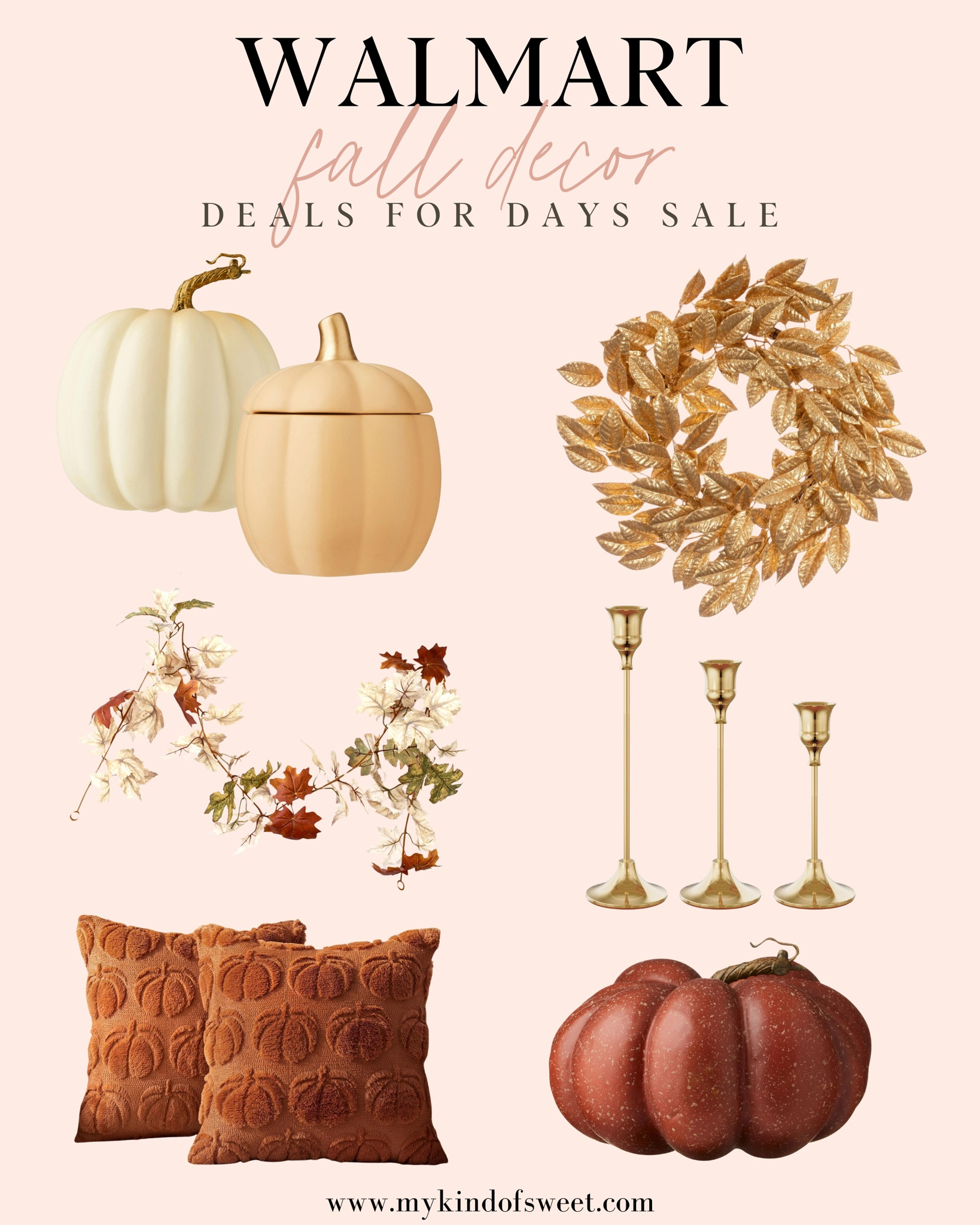 The Walmart Deals for Days sale has the cutest seasonal pieces, from cozy pillows to pumpkin accents, all at prices you’ll love. Perfect for giving your home those warm, autumn vibes.

#LTKSeasonal #LTKSaleAlert #LTKHome