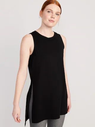 Sleeveless UltraLite All-Day Tunic T-Shirt for Women | Old Navy (US)