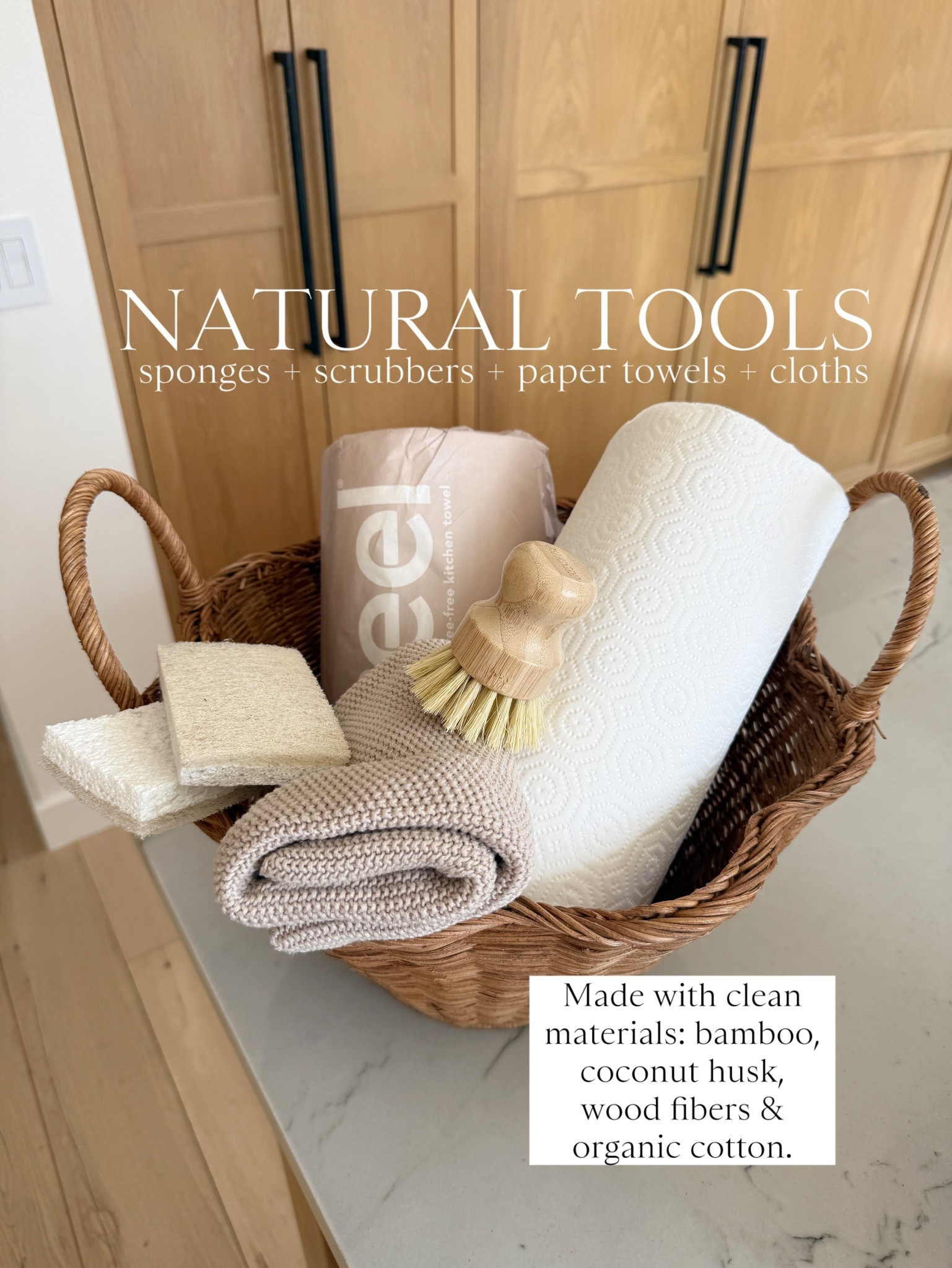 Natural cleaning tools that I use🪵🫧

Home 
Spring cleaning 
Non-toxic 

#LTKSeasonal #LTKHome