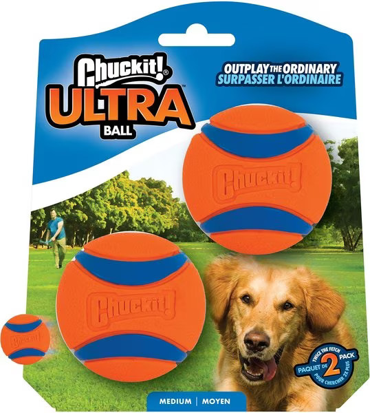 Chuckit! Ultra Rubber Ball Tough Dog Toy | Chewy.com