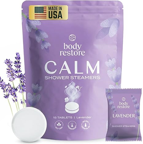 Body Restore Shower Steamers Aromatherapy 15 Pack – Valentines Day Gifts for Her and Him, Birth... | Amazon (US)