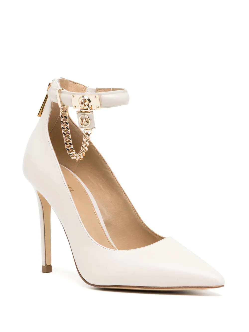 Michael Kors Hamilton 105mm chain-link Detailing Pumps  - Farfetch | Farfetch Global