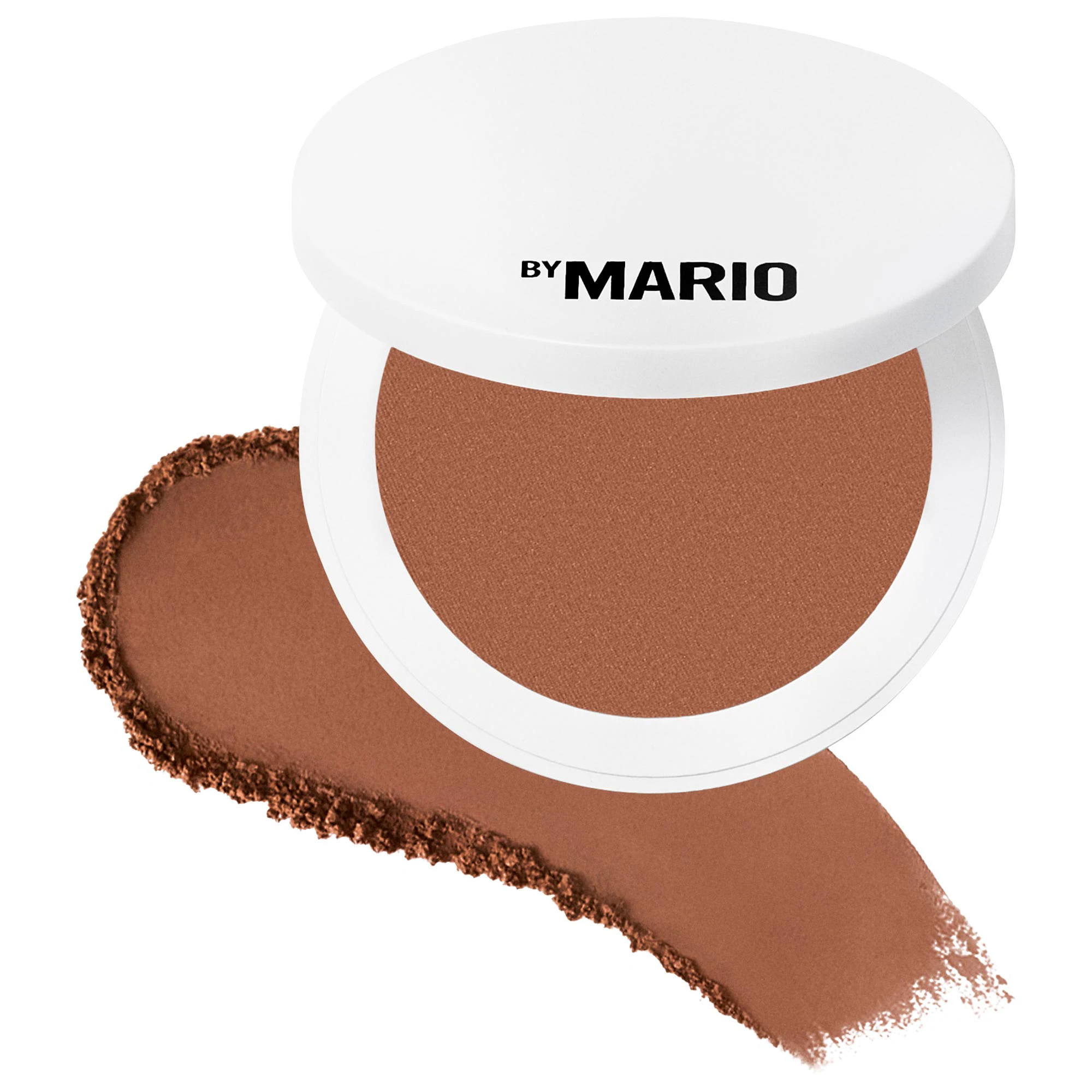 MAKEUP BY MARIO SoftSculpt Talc-Free Blurring Bronzer Dark 0.25 oz/7 g | Sephora (US)