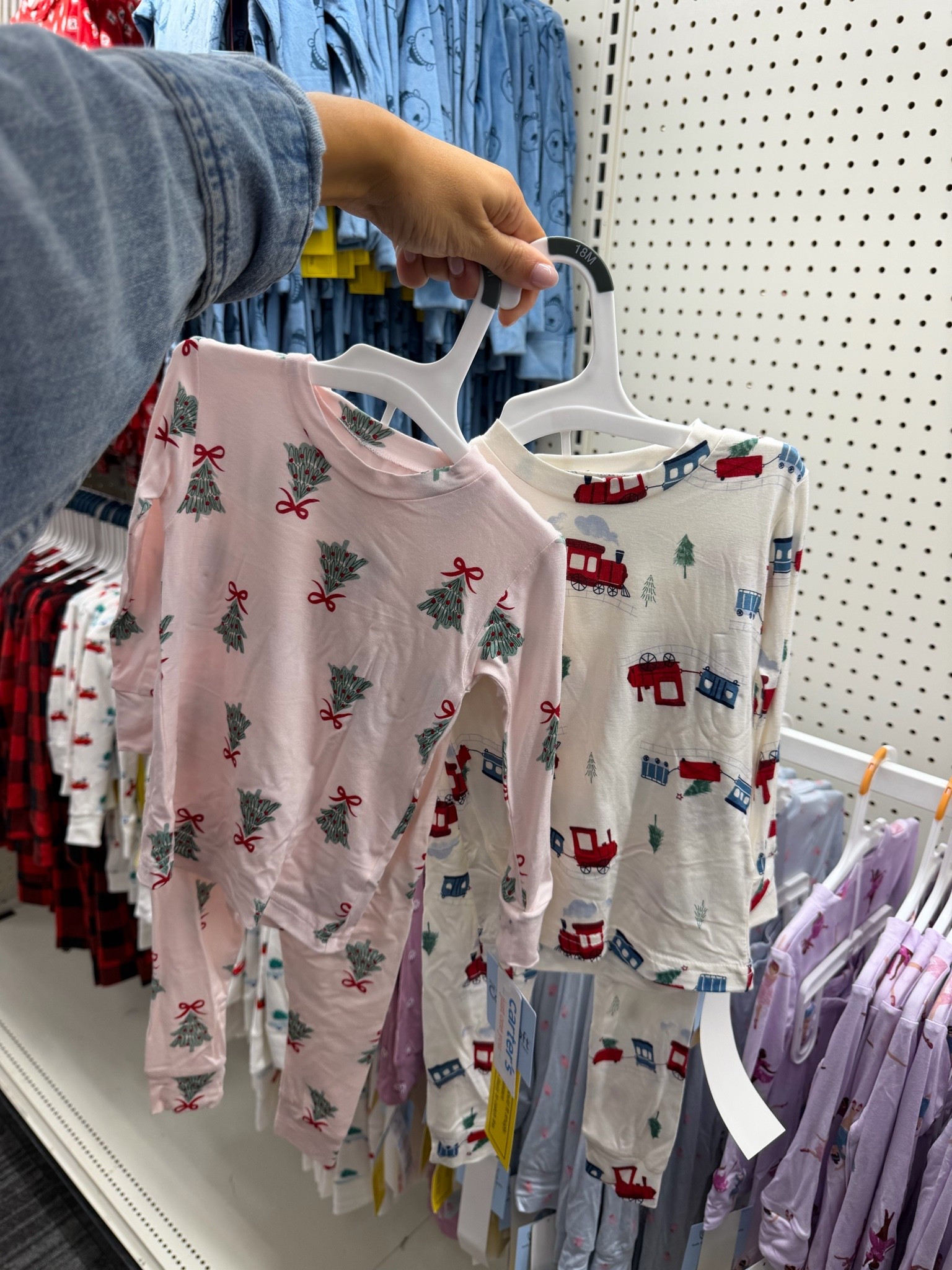 Carters Christmas pajamas 40% off!