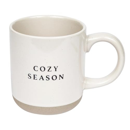 Sweet Water Decor Cozy Season Stoneware Coffee Mug | Fall and Winter Novelty Coffee Mugs | Microwave & Dishwasher Safe | 14oz Coffee Cup | Holiday Gift | Amazon (US)