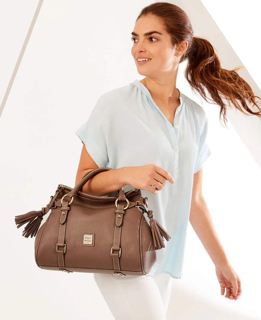 Pebble Grain Satchel | ILoveDooney