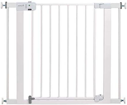 Safety 1st Easy Install Auto-Close Baby Gate with Pressure Mount Fastening, White | Amazon (US)