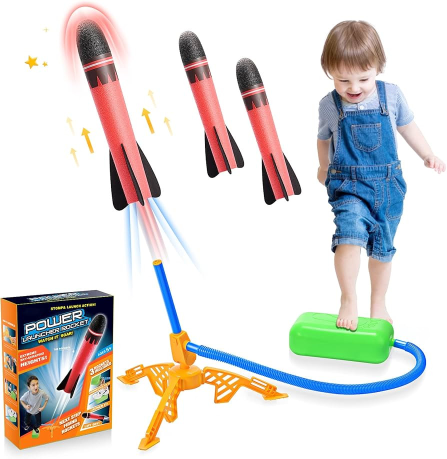 Toys for Boys Age 3-12, Notique Rocket Toy Fun Toys for 3-12 Year Old Boys Rocket Set Kids for 3-... | Amazon (CA)