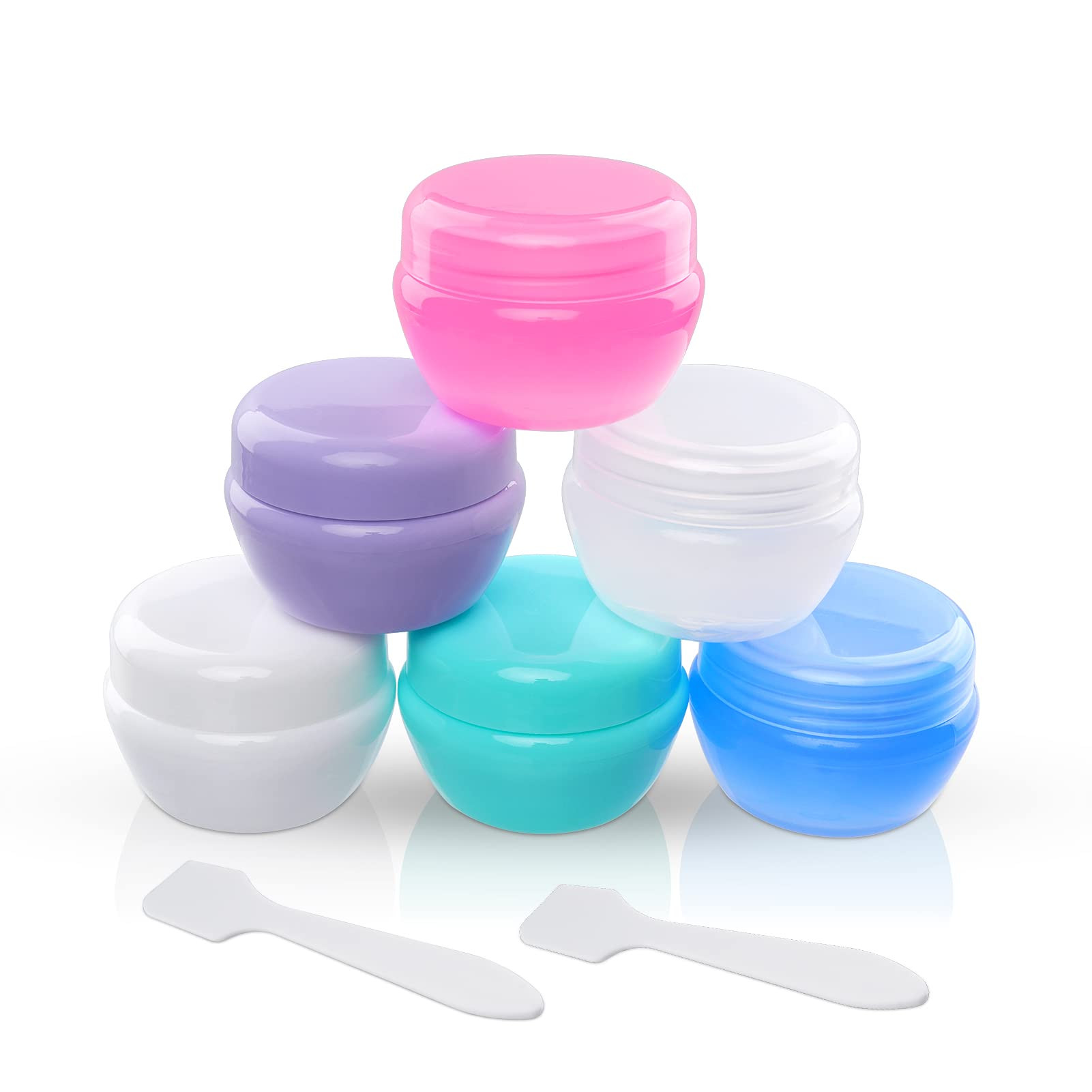 Cosywell Small Travel Containers Plastic Travel Jars for Creams TSA Approved Refillable Cosmetic ... | Amazon (US)