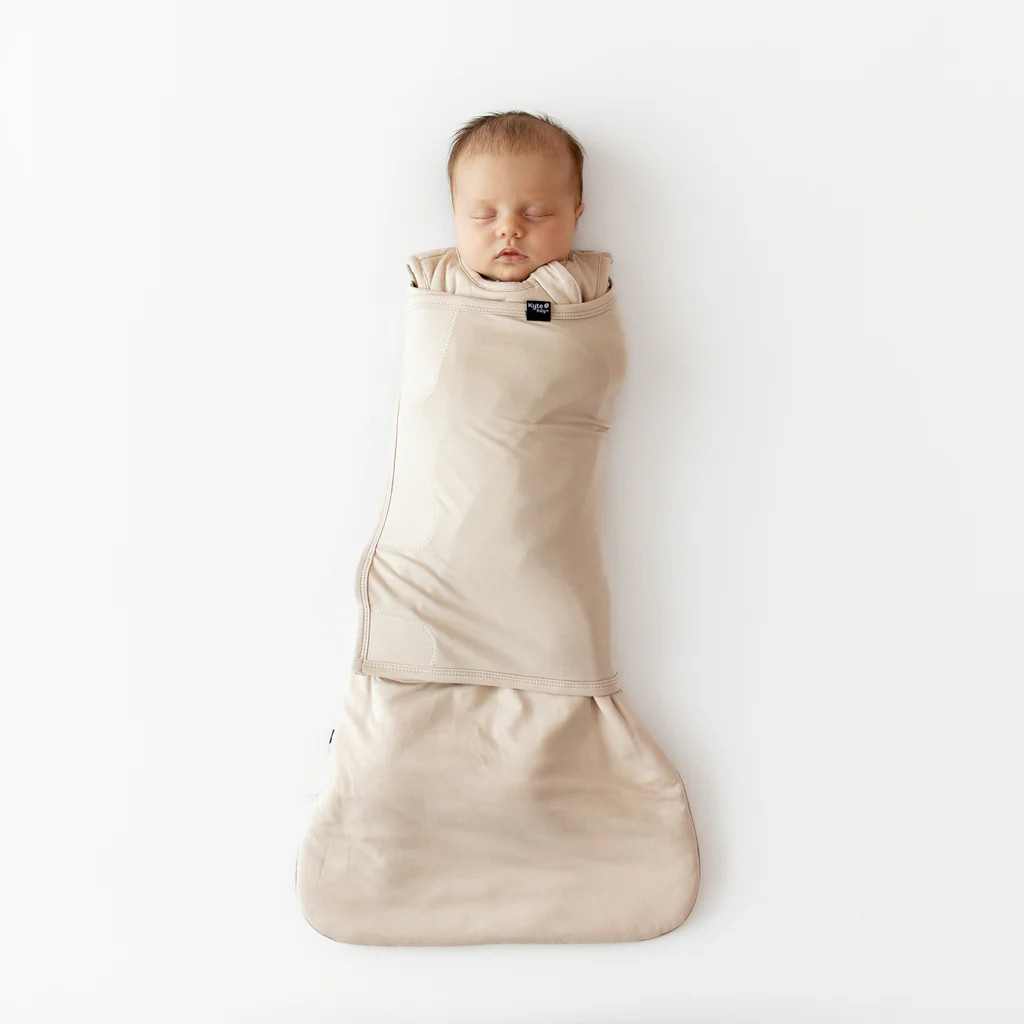 Sleep Bag Swaddler in Bisque 1.0 | Kyte Baby