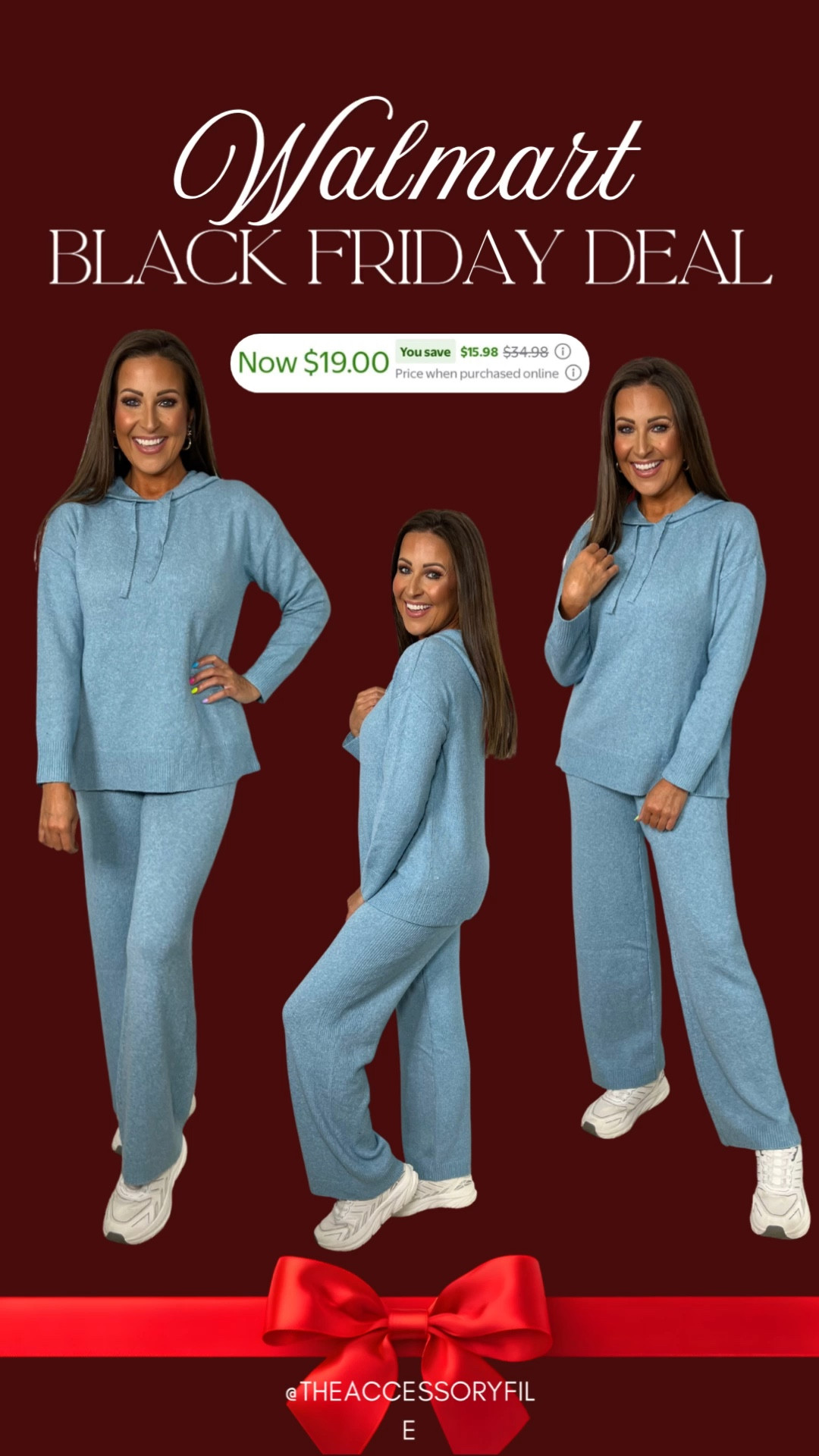 Walmart Black Friday deal - other colors available 

Walmart finds, Walmart style, Walmart fashion, sweater set 

#LTKSaleAlert #LTKCyberWeek #LTKFindsUnder50