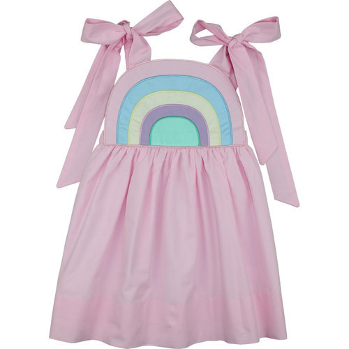 Pink Rainbow  Dress | Cecil and Lou
