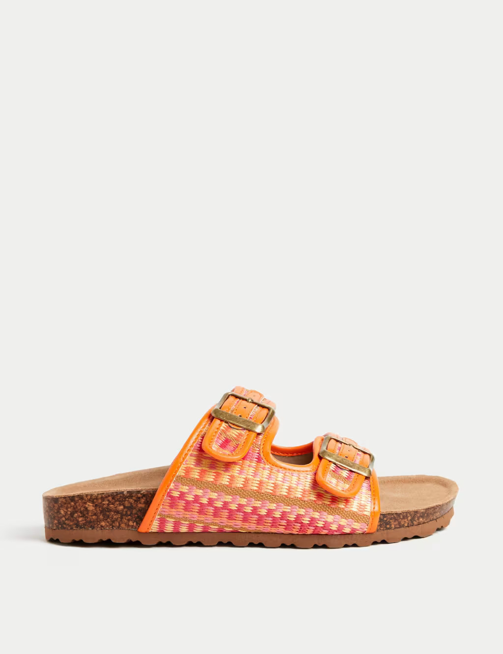 Woven Buckle Footbed Mules | Marks & Spencer (UK)